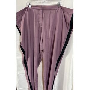 Wildfang Women Empower Color Block Slim Crop Pant Size 26W